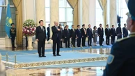 Акорда показала фото торжественной церемонии встречи президента Кореи