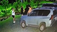 Женщины залезли на чужой Land Cruiser для фотосессии в Капшагае и помяли капот (видео)