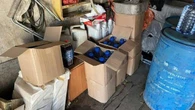 600 литров паленой водки и спирта нашли в подпольном цехе в Кокшетау