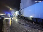 Feralny dzień na autostradzie A1. Trzy wypadki i trzy kolizje