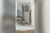 Detector de metais da Câmara encontra soco-inglês e punhal. Veja fotos