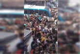 Após Oruam subir em ônibus, PM dá porrada em fãs e quase prende cantor