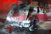 Pampa fica destruída após pegar fogo em rua do DF. Veja imagens