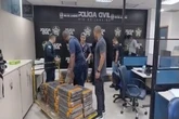 Polícia intercepta comboio do CV e apreende meia tonelada de maconha