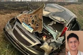 Árvore em chamas cai sobre carro em rodovia de SP e mata motorista