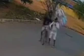 Polícia procura vendedor de algodão-doce que foi empurrado e roubado