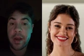 Álvaro pede desculpas após gafe ao vivo com Sophie Charlotte