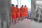 “Não chora, eu vou voltar”: preso se despede da amada e vídeo viraliza
