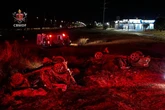 Duas pessoas morrem após capotamento de dois carros na BR-060