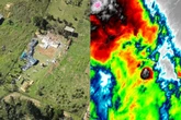 SC: imagens de satélite confirmam tornado que atingiu cidade