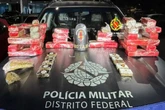 Traficante é preso com R$ 90 mil em drogas no Distrito Federal