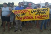 Compradores de loteamento ligado a Leonardo protestam por entrega
