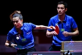 WTT de Foz: Calderano e Takahashi caem nas quartas das duplas