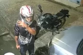 Vídeo: suspeito rouba moto e avisa vítima que a usará em homicídio