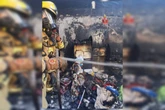 Casa fica parcialmente destruída após pegar fogo no Recanto das Emas