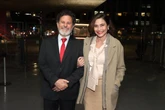 Primeira âncora do Jornal Nacional aparece em clique raro com namorado