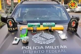 PMDF acaba com ponto de tráfico e prende dois em Taguatinga