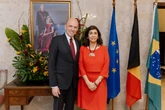 Embaixador Peter Claes comemora a tradicional Data Nacional da Bélgica