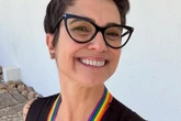 Sandra Annenberg celebra Dia do Orgulho LGBT+ e filha reage; veja