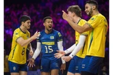 Brasil vence Itália no tie-break e é líder da Liga das Nações de Vôlei