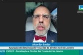 Foragido, Allan dos Santos participa de audiência na Câmara sobre 8/1