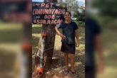 “Honrada por ajudar uma vida”, diz protetora que salvou cachorro no DF