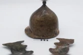 Capacete romano símbolo do fim de guerra é encontrado na Sicília