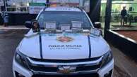 PM persegue traficante que carregava 11 kg de cocaína em carro. Vídeo