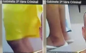 Video: detento pula janela e foge de prisão durante audiência on-line