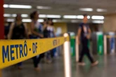 Vídeo: Metrô-DF teve apagão entre estações na noite dessa 2ª