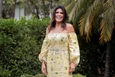 Kátia Pantazis comemora aniversário em almoço intimista com as amigas