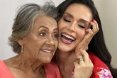 “Saudade maltratando”, desabafa Nadja Haddad sobre perda da mãe