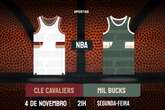 Palpite Cleveland Cavaliers x Milwaukee Bucks – NBA – 04/11/2024