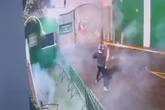 Vídeo: CT do Palmeiras é vandalizado com bombas e rojões em madrugada