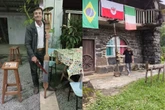 Brasileiro passa 20 anos construindo casa de pedra inspirada na Itália