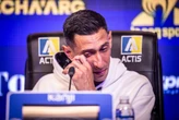 Di María chora em retorno ao Rosário Central: “Algo muito lindo”