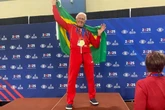 Idoso de 87 anos leva ouro em “Jogos Olímpicos” das polícias