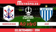 Assista Marcílio Dias e Avaí pela Copa Santa Catarina