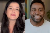 Samara Felippo reage a post de Lázaro Ramos sobre licença paternidade