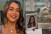 Preta Gil recebe tributo com busto e recados de famosos