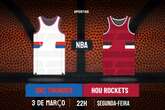 Palpite Oklahoma City Thunder x Houston Rockets – NBA – 03/03/2025