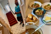 Chef convida motorista para jantar após entrega, e cena viraliza