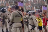 BA: mulher joga lata em policiais e é agredida por PM durante festa