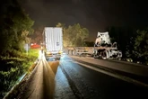SC: grave acidente entre caminhões tem morte e bloqueio na BR-470
