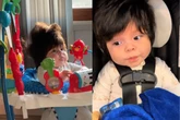 Bebê de 5 meses chama atenção com cabelo volumoso: “Justin Bieber”