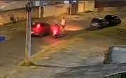 Vídeo: homem agride ex e motorista o atropela para defender a mulher