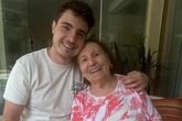 João Augusto celebra os 96 anos da avó Maria do Céu