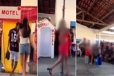 “Motel” em escola teve teatro de briga em cabaré e pole dance. Vídeo