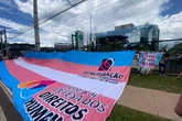 Protesto critica resolução do CFM sobre direitos de pessoas trans