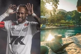 Novas imagens detalham lago artificial na mansão de Neymar Jr.; veja